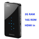 SmartIdea X2 高清手持DLP投影仪 安卓7.1 5G Wifi 蓝牙4.1 微型便携式投影仪 高清便携式投影机 Miracast Airplay
