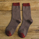 2021 Autumn Winter New High Quality Organic Cotton Harajuku Happy Men Socks Compression Sock Men's Business Dress Long Sock Gift