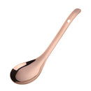2pcs Large Soup Spoons 18/8 Stainless Steel Soup Ladle Rice Serving Spoon Gold kitchen Cooking spoon Table Spoon Cooking Utensil