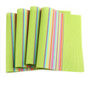 Home Decorative Table Mats PVC 45x30CM Table Placement Fashion Table Placemat Stain-resistant Table Pad Place Mat Set of 4PCS