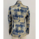 HIGH QUALITY New Fashion 2022 Designer Blazer Jacket Women's Lion Metal Buttons Double Breasted Colors Painting Jacquard Blazer