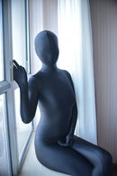 Black High Quality Spandex Zentai Bodysuits Halloween costumes Hot Sale Freeshipping Zentai Catsuit