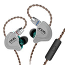 CCA C10 耳机 4动铁+1动圈混合技术 HiFi 入耳式音乐 DJ 游戏运动耳机 主动降噪监听耳机