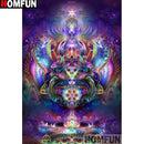 HOMFUN Full Square/Round Drill 5D DIY Diamond Painting "Religious Buddha" Embroidery Cross Stitch 5D Home Decor Gift A13961