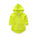 Hooded Baby Boys Girls Coat 2-7 Years Cotton 3D Dinosaur Sweatshirt Kids Children Outwear In Spring Autumn KF709