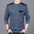 2022 New Fashion Brand Sweater For Mens Pullovers Slim Fit  Jumpers Knitwear O-Neck Autumn Korean Style Casual Clothing Male