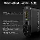 4K HDMI音频分离器5.1 4K 60Hz音频HDMI分离器 HDMI转光纤音频转换器 HDMI ARC 4K 适用于Xbox Series X