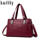 KMFFLY brand women leather handbags women&