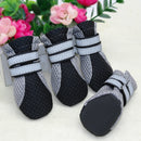 4 pcs Small Dog Shoes Puppy Boots Reflective Anti Slip Cats Pet Shoes Socks Sneaker Paw Protector For Chihuahua Yorkshire