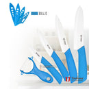 Hot Sale Timhome Zirconia 3"4"5"6" Ceramic Knife Set knife With covers Kitchen Knife Paring tools