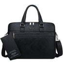 JEEP BULUO Brand High Quality Men Business Briefcase Bags For 14 inch laptop A4 File 2019 New Style Shoulder Travel Bag For Man