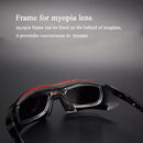 Comaxsun Professional Polarized Cycling Glasses Bike Goggles Outdoor Sports Bicycle Sunglasses UV 400 With 5 Lens TR90 2 Style