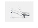 OA-7X Multimedia Desktop Dual Arm 27 inch LCD Monior Holder+ Laptop Holder Stand Table Full Motion Dual Monitor Mount Arm Stand