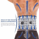 Backache Heat Therapy Pain Massager Health Brace Waist Support Belt Care Physio Decompression Back Relief Lumbar Traction Parent