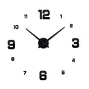 large diy acrylic mirror wall clock europe 3d big quartz watch still life clocks living room home decor creative stickers
