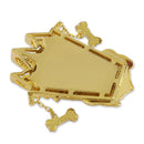 TOPGRILLZ New Iced Out UKA Mask Solid Pendant Necklace Men&