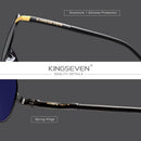 KINGSEVEN 品牌 2020 男士眼镜 驾驶偏光太阳镜 男女铝制时尚眼镜 Gafas De Sol 墨镜