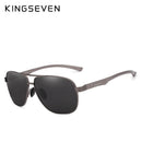KINGSEVEN New Aluminum Brand New Polarized Sunglasses Men Fashion Sun Glasses Travel Driving Male Eyewear Oculos N7188