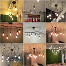 KARWEN Nordic Spider Industrial Pendant Lamp E27 Loft Edison Industrial Hanging lamps Length 120cm 150cm 200cm Pendant Lights