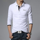Hot Sale 2022 New Autumn Men's T Shirt Fashion Flower Print V Neck Long Sleeve T Shirt Mens Clothes Trend Casual Top Tee Men 5XL