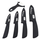 FINDKING Zirconia Ceramic Knife set 3" 4" 5" 6" inch+ Peeler+Covers Paring Fruit Utility Kithchen Knife 5pcs 2018 best knives