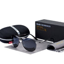BARCUR High Quality Male Sunglasses Men Polarized Brand Design Sun Glasses Male Oculos Mens Sunglasses s8712 Brand designer