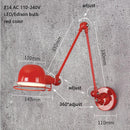 Classic Nordic loft industrial style adjustable jielde Wall Lamp Vintage sconce wall lights LED for living room bedroom bathroom