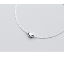 INZATT Minimalist Romantic Shiny Heart Bracelet For Fashion Women Pretty Jewelry 925 Sterling Silver Classic Accessories Gift