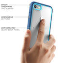SUPCASE For iPhone SE 2022/2020 Case For iPhone 7/8 Case 4.7" UB Style Premium Hybrid Protective TPU Bumper PC Clear Back Cover