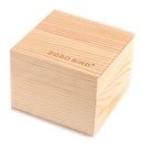 BOBO BIRD D30-1 Two-tone Zebra Wood & Ebony Wooden Watches Luminous Hands Quartz Wristwatch for Men in wooden Gift Box