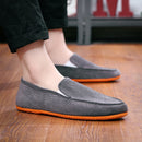 New Canvas Shoes for Men Breathable Footwear Men Casual Shoes Loafers Big Size Outdoor Walking Dring Shoes Red Men&