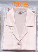 100%桑蚕丝女士经典睡衣套装 睡裙家居服 M L XL YM007