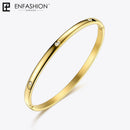 Enfashion Multilayer Cuff Bracelet Party Crystal Bangles Gold Color Stack Bracelets For Women Fashion Jewelry Wholesale 182004