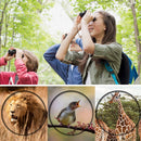 APEXEL 8x21 Zoom Mini Folding Pocket Binoculars Telescope Portable Binocular Outdoor Birdwatching Travel Hunting Hiking Sports