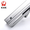 KAK 2PCS Folding Triangle Bracket Stainless Steel Shelf Support Adjustable Shelf Holder Wall Mounted Bench Table Shelf Hardware