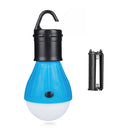 3 LEDs Tent Hanging Lamp 3 Modes LED Bulb Carabiner Bulb Light Portable Lantern Outdoor SOS Camping Lamp Emergency Lighting AAA