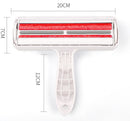 Pet Hair Remover Roller Lint Sticking Roller 2-Way Removing Dog Cat Hair from Furniture Carpets Clothing One Hand Operate