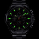 Forsining 2019 3 Dial Calendar Multifunction Military Luminous Hand Mens Mechanical Sport Automatic Wrist Watch Top Brand Luxury
