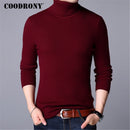 COODRONY 男士毛衣 2018 秋冬加厚保暖套头衫 男士针织羊绒羊毛衫 男士高领厚毛衣 8229