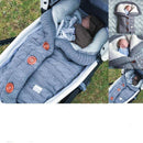 SMGSLIB Baby Winter Warm Sleeping Bags Infant Button Knit Swaddle Wrap Swaddling Stroller Wrap Toddler Blanket Sleeping Bags