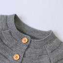 2022 Autumn Winter Kids Boys Girls Sweaters Baby Girl Solid Cotton Sweater Jacket Boys Children Knitted Kids Sweaters Girls