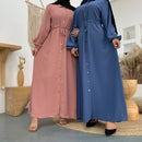 Eid Abayas for Women Turkish Dresses Muslim Dubai Abaya Kimono Moroccan Kaftan Hijab Caftan Dress Islamic Clothing Vestidos Robe