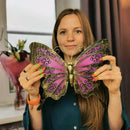 Garden Butterfly Wall Artwork for Home and Outdoor Decorations Statues Miniatures Sculptures of Yard