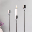 IMUWEN Metal Candle Holders Luxury Candlestick Fashion Wedding Candle Stand Exquisite Candlestick Candelabra Table Home Decor