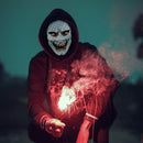 LED Halloween Mask Costume Props Neon Led Luminous Variable Mask Carnival Festival Light Up Face Changing Mask Party Decor