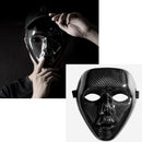 Twill Carbon Fiber Dancer Mask Halloween Cosplay Hippop Mask Of Death