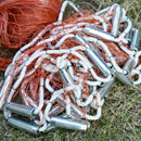 XC LOHAS American Hand Cast Fishing Net 2.4M-7.2M Small Mesh Hand Throw Cast Network With Sinker and without Sinker Fish Trap
