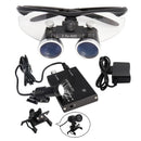 Dental Loupes Dental Magnifier Dental Lab Medical Loupes Magnification Binocular 2.5/3.5x Headlight Headlamp 3W/5W Seperately