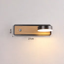 Modern LED Wall Lamp For Bedroom Bedside Study Indoor Round Iron Light Practical Luminaire Deco Maison Reading Lighting Fixtures