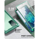 适用于三星 Galaxy S20 FE 5G 手机壳 (2020) I-BLASON Ares 全身防摔透明边框保护壳（内置屏幕保护膜）